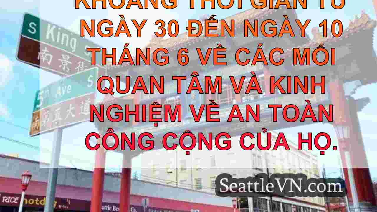 tin tức seattle SeattleVN