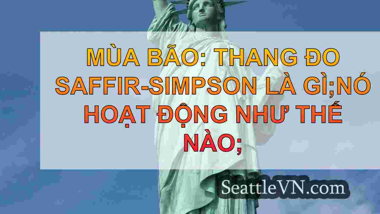 tin tức seattle SeattleVN