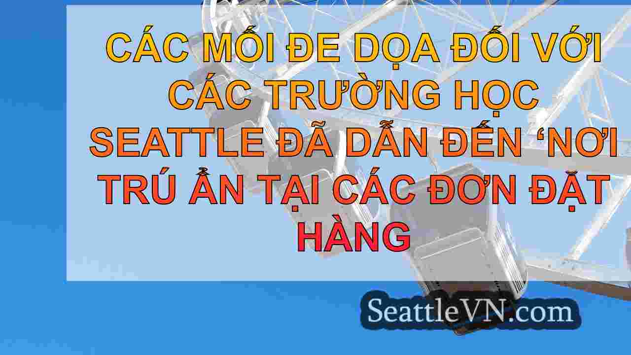Các mối đe dọa đối với các trường học