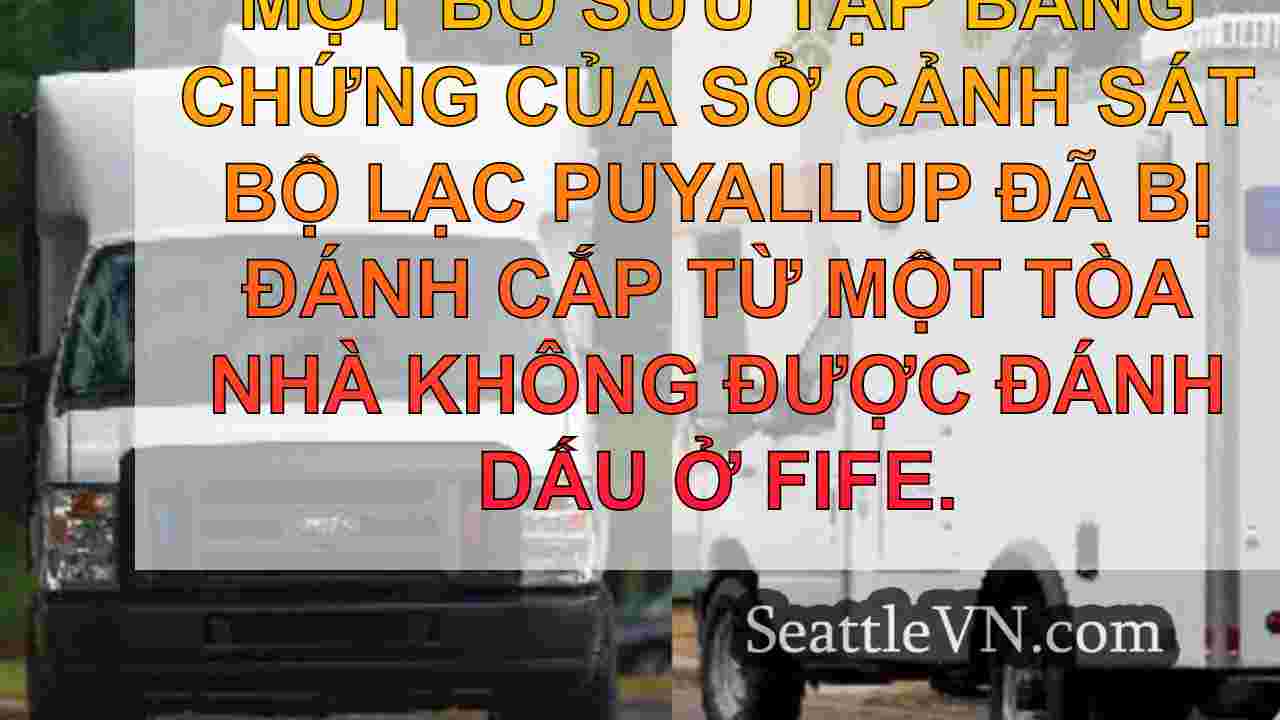 Puyallup Bộ lạc bằng chứng Van bị đánh