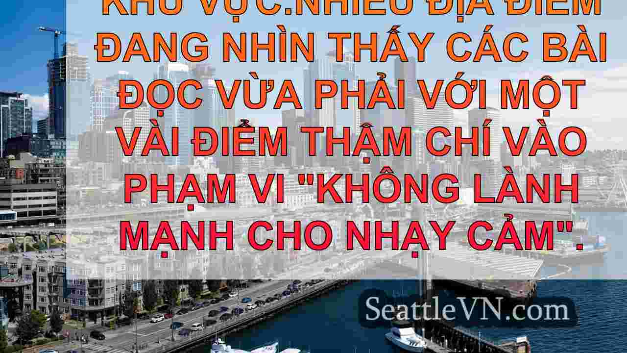 Thời tiết Seattle: Khói để đẩy về phía