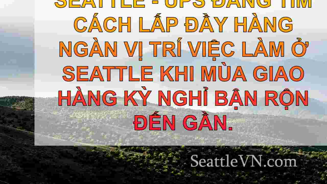 tin tức seattle SeattleVN