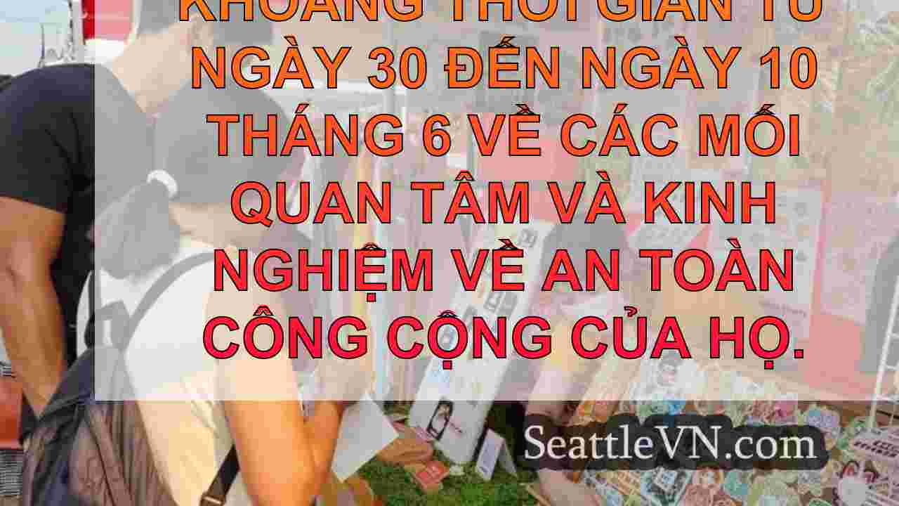 tin tức seattle SeattleVN