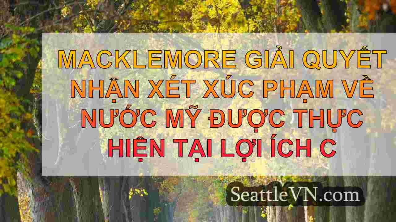 tin tức seattle SeattleVN