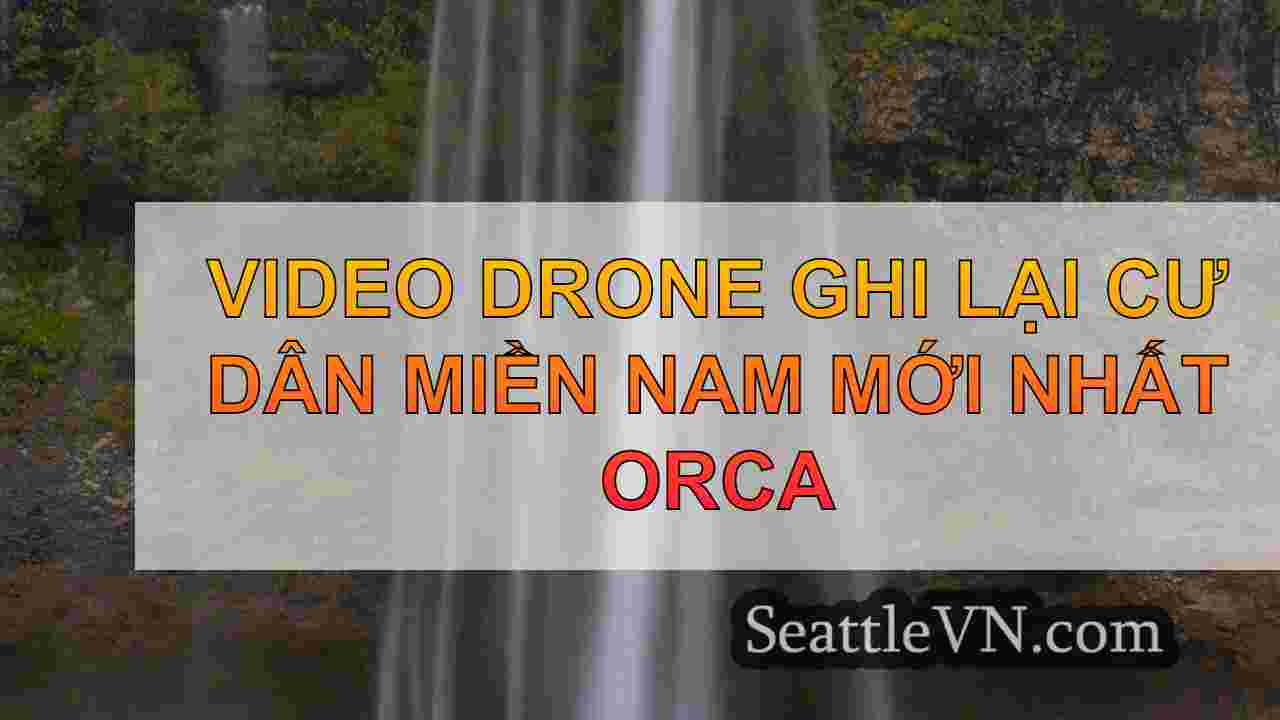 Video Drone ghi lại cư dân miền Nam mới