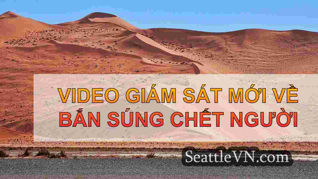 Video giám sát mới về bắn súng chết