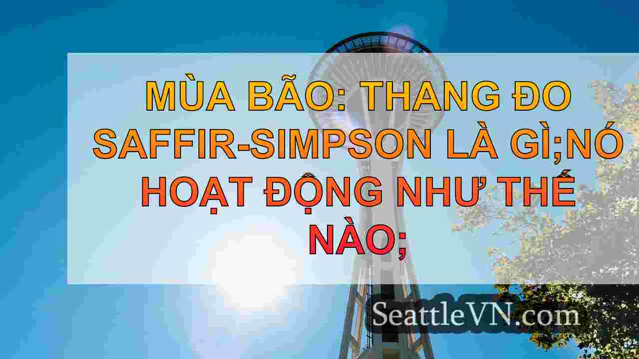 tin tức seattle SeattleVN