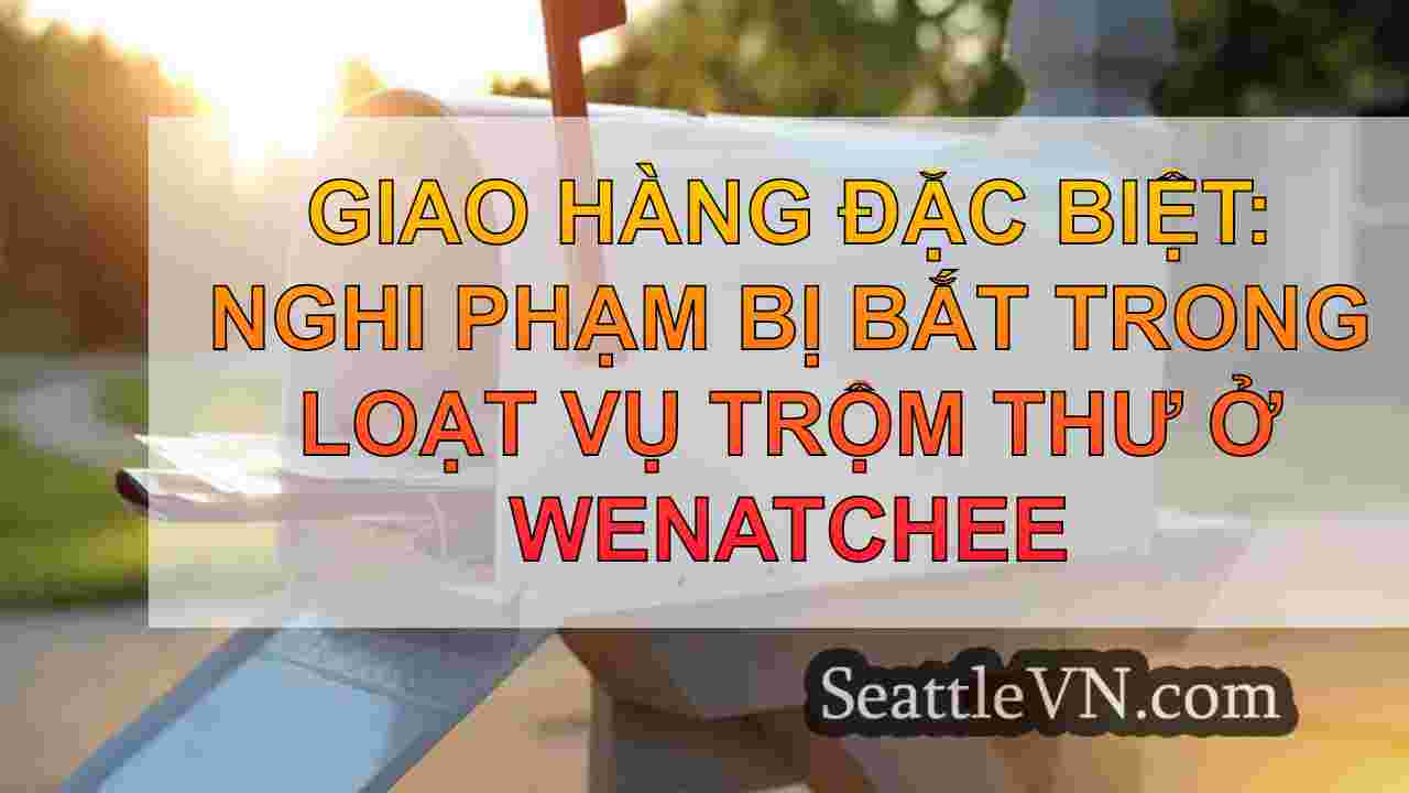 Giao hàng đặc biệt: Nghi phạm bị bắt