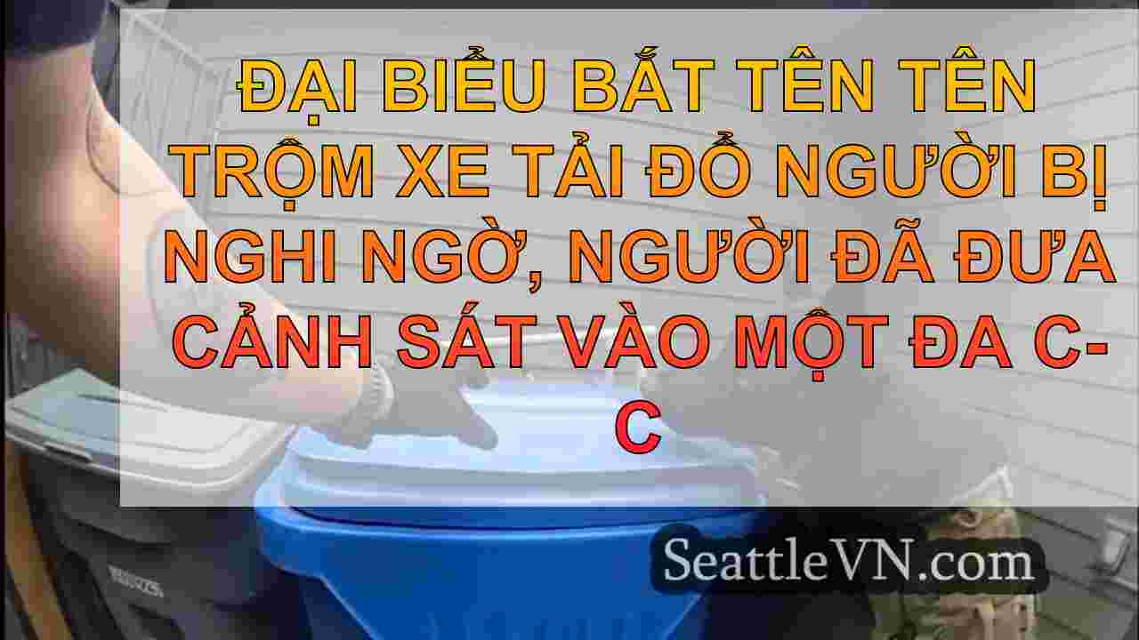 Các đại biểu bắt bị nghi ngờ tên trộm