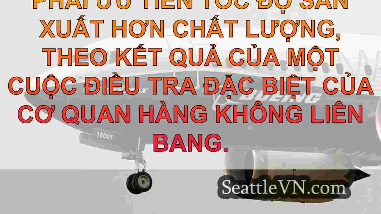 Nhân viên nhà máy Boeing áp lực phải ưu