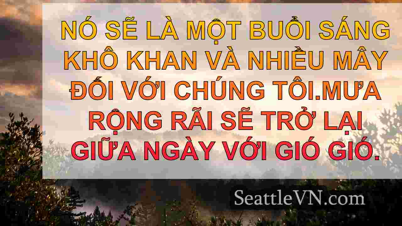 Seattle Weather: Gió gió, mưa và tuyết