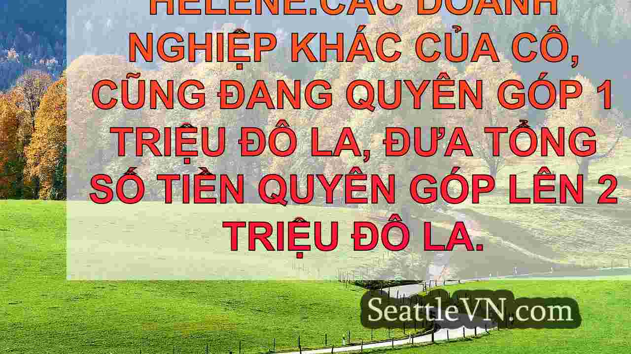 tin tức seattle SeattleVN