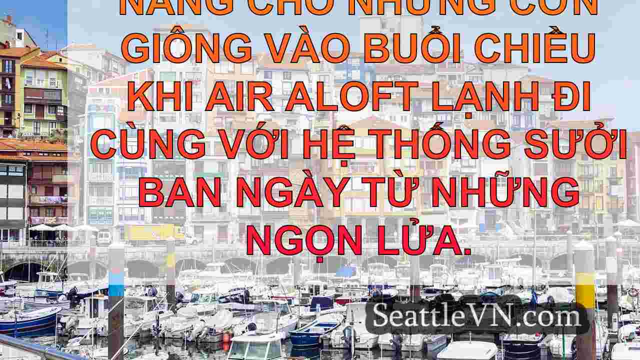 Thời tiết mưa ở Seattle, tuyết đầu tiên