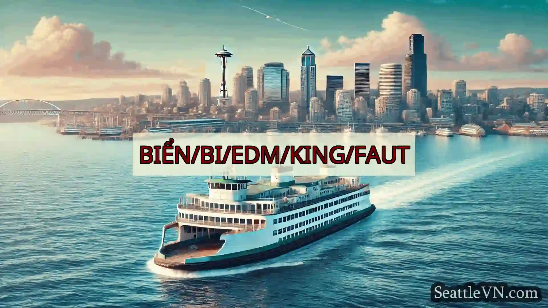 tin tức phà seattle BIỂN/BI/EDM/KING/FAUT