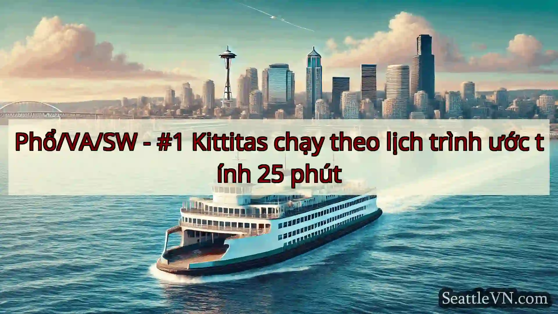 tin tức phà seattle Phổ/VA/SW - #1 Kittitas chạy theo