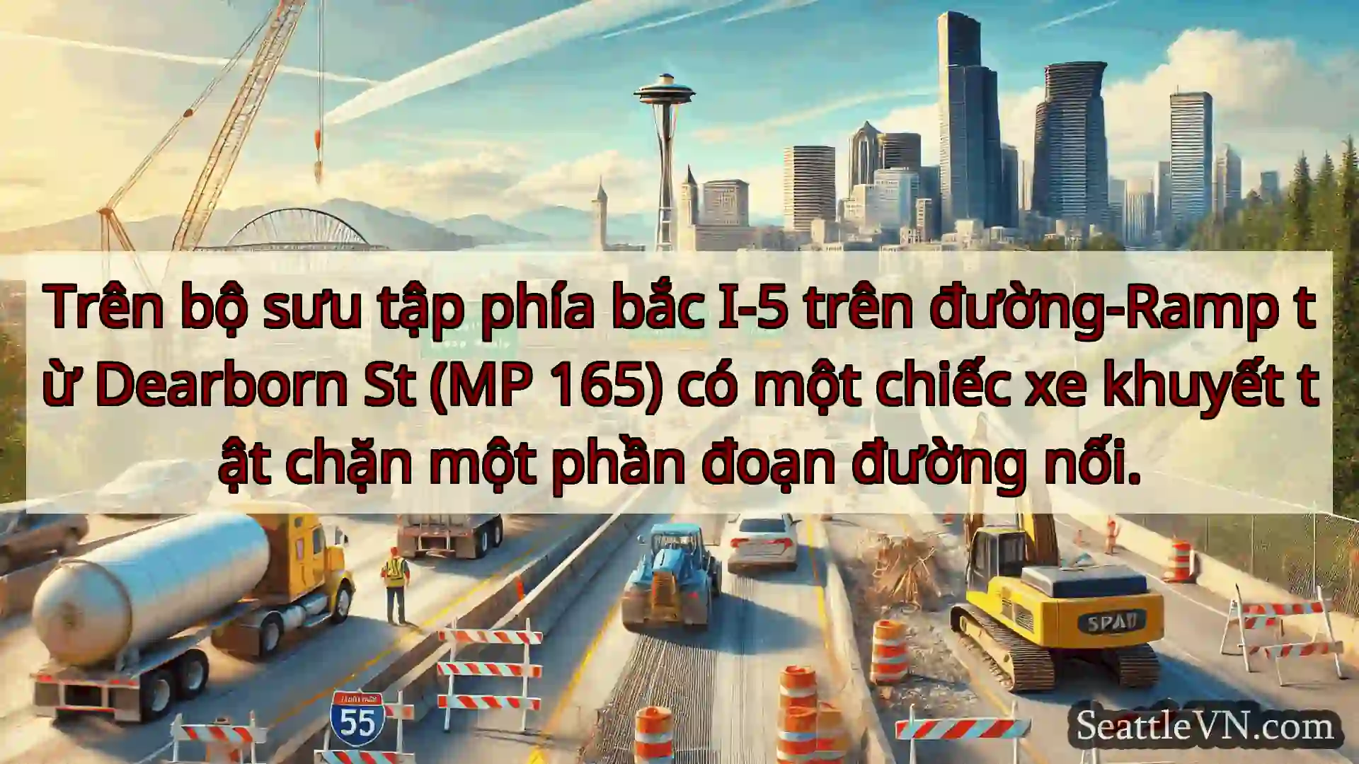 Tin tức Vận tải Seattle Trên bộ sưu tập phía bắc I-5 trên
