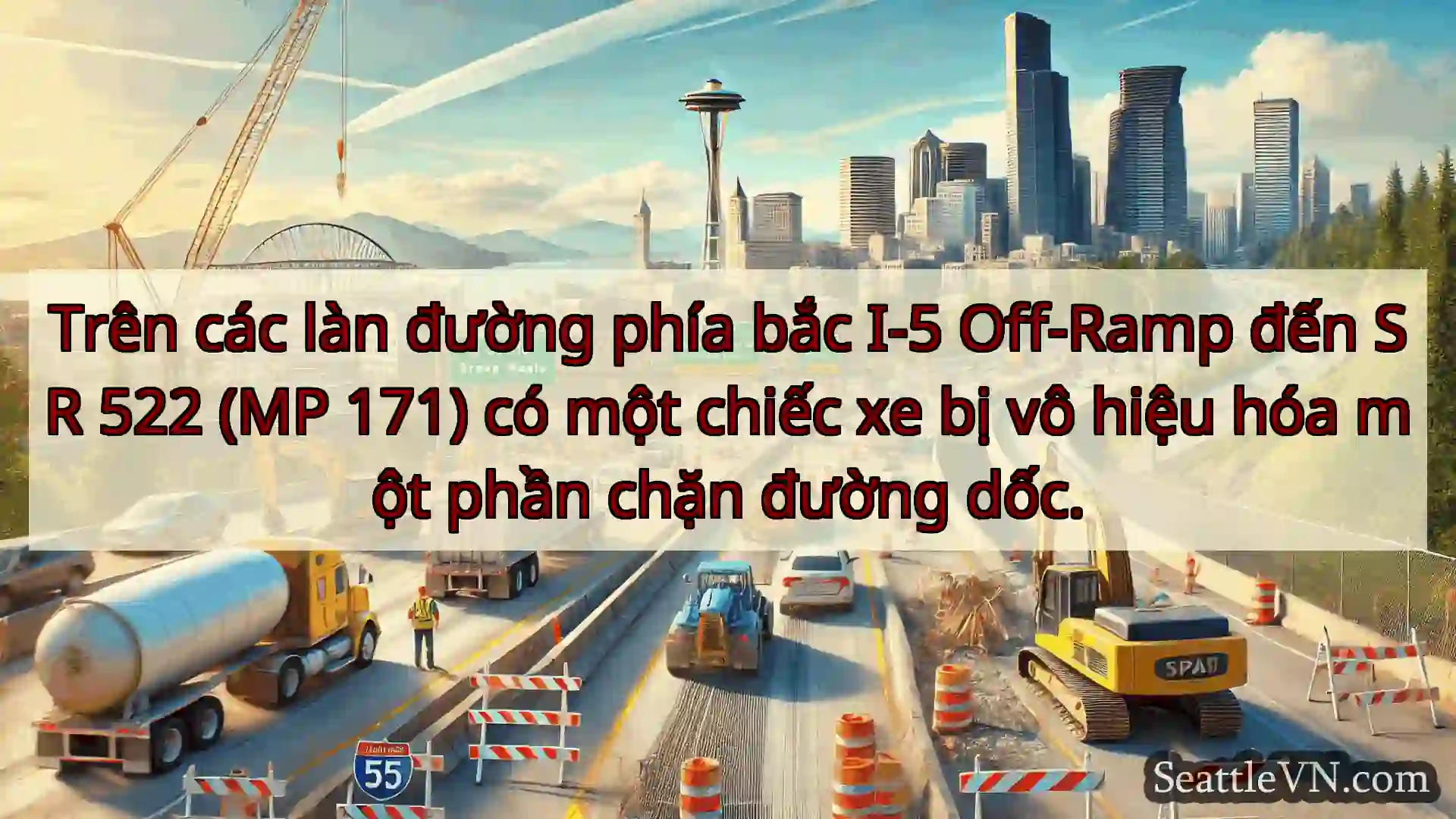 Tin tức Vận tải Seattle Trên các làn đường phía bắc I-5