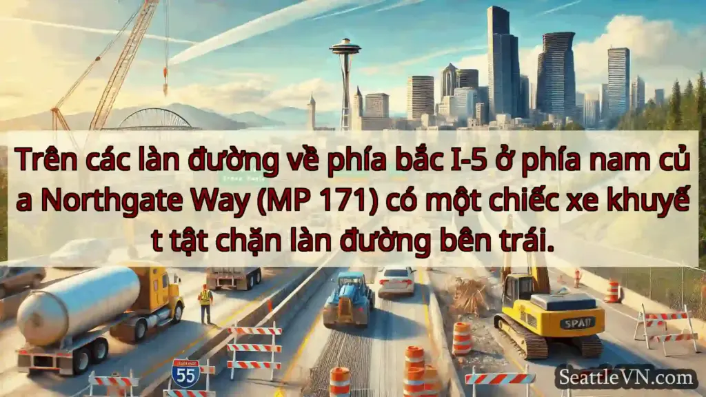 Tin tức Vận tải Seattle Trên các làn đường về phía bắc I-5
