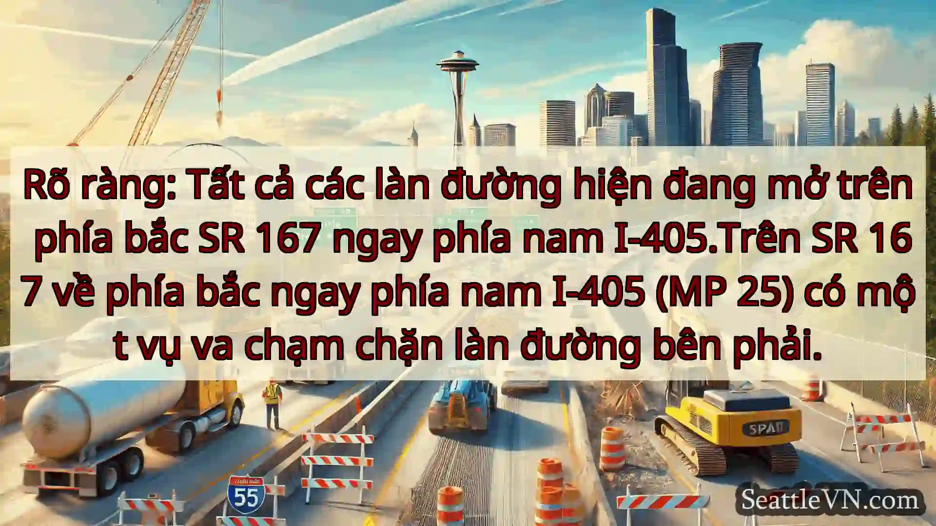 Tin tức Vận tải Seattle Rõ ràng: Tất cả các làn đường hiện