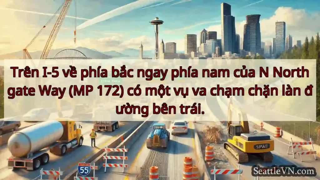 Tin tức Vận tải Seattle Trên I-5 về phía bắc ngay phía nam