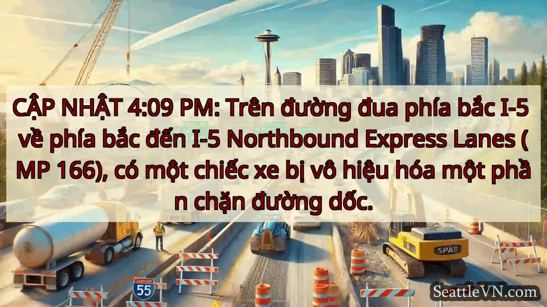 Tin tức Vận tải Seattle CẬP NHẬT 4:09 PM: Trên đường đua