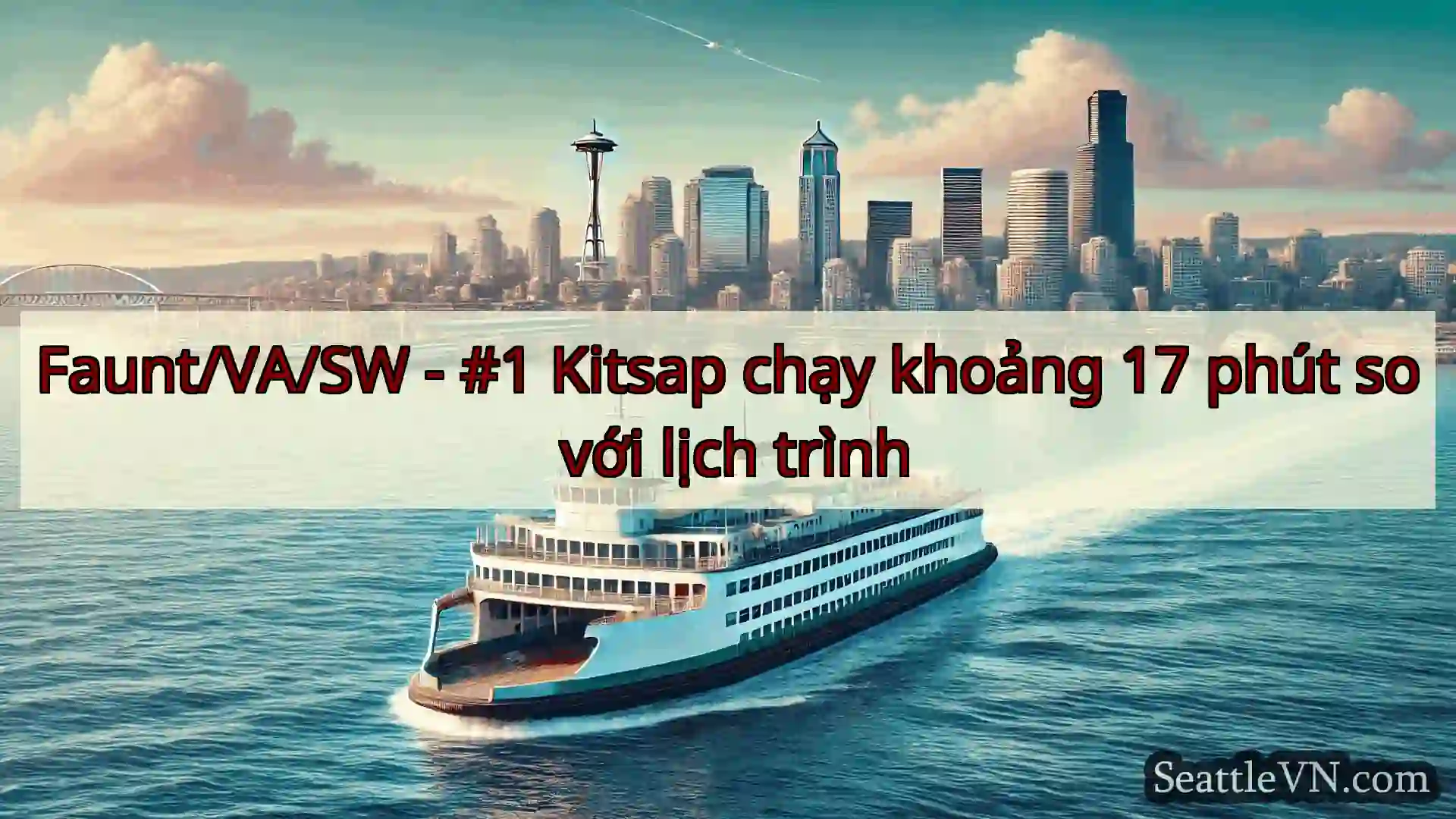 tin tức phà seattle Faunt/VA/SW - #1 Kitsap chạy