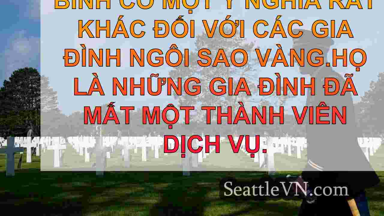 South Sound Cựu chiến binh tôn vinh