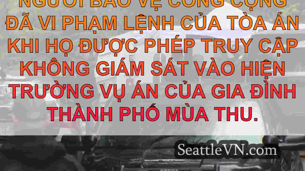 tin tức seattle SeattleVN