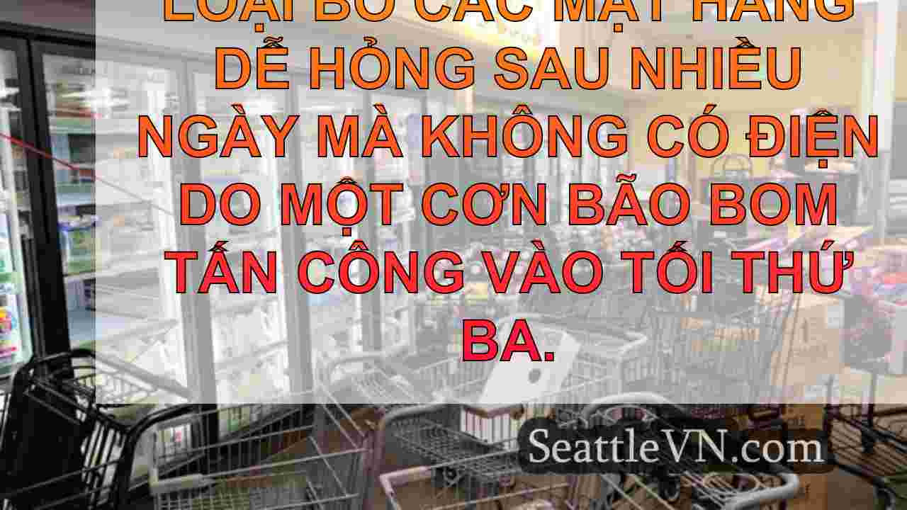 Bomb Lycone buộc cửa hàng tạp hóa Đảo