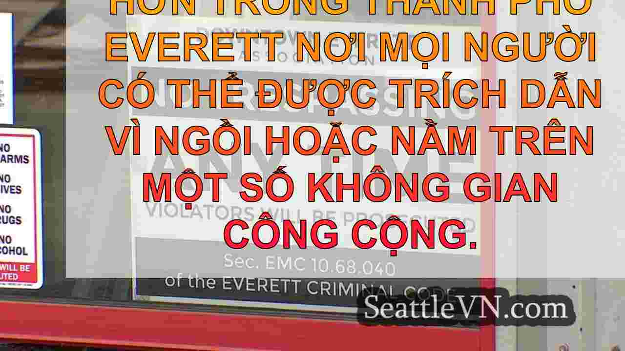 Everett mở rộng vùng đệm cấm ngồi, nằm