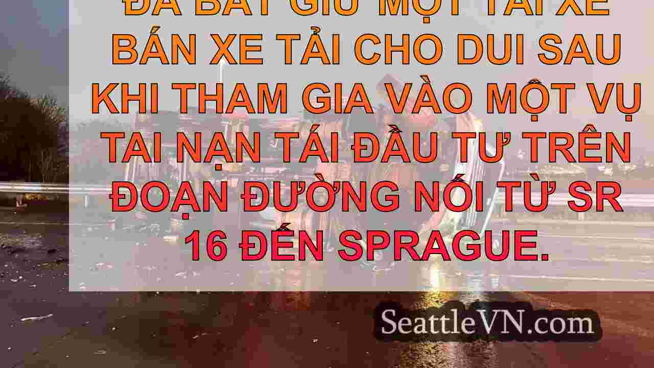 Trình điều khiển bán xe tải bị bắt vì