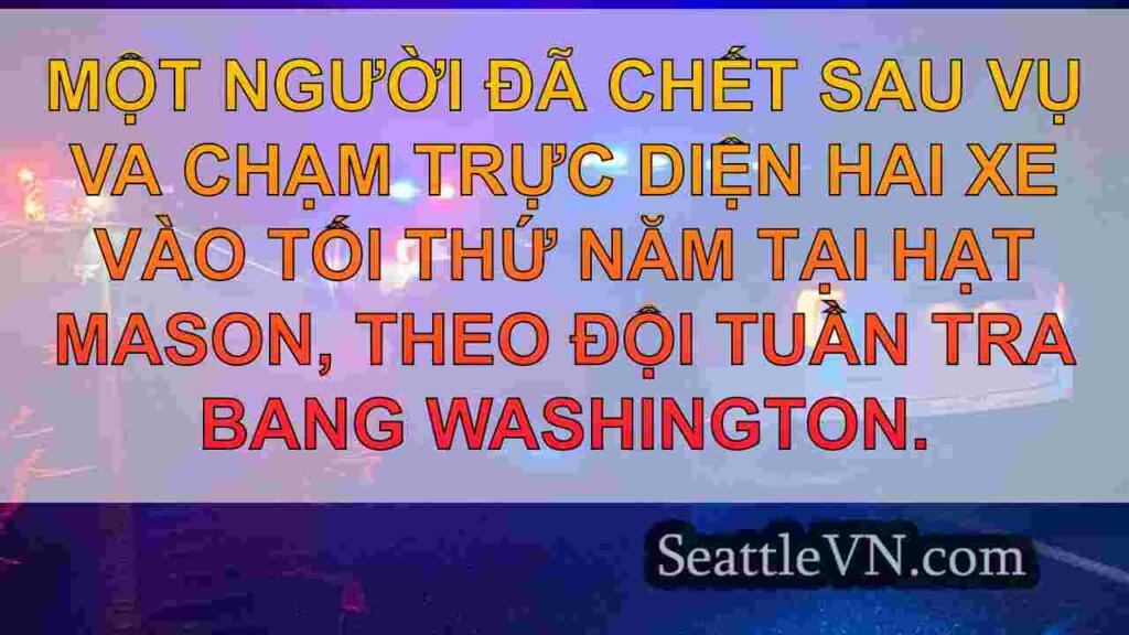 Người chết trong vụ va chạm trực diện