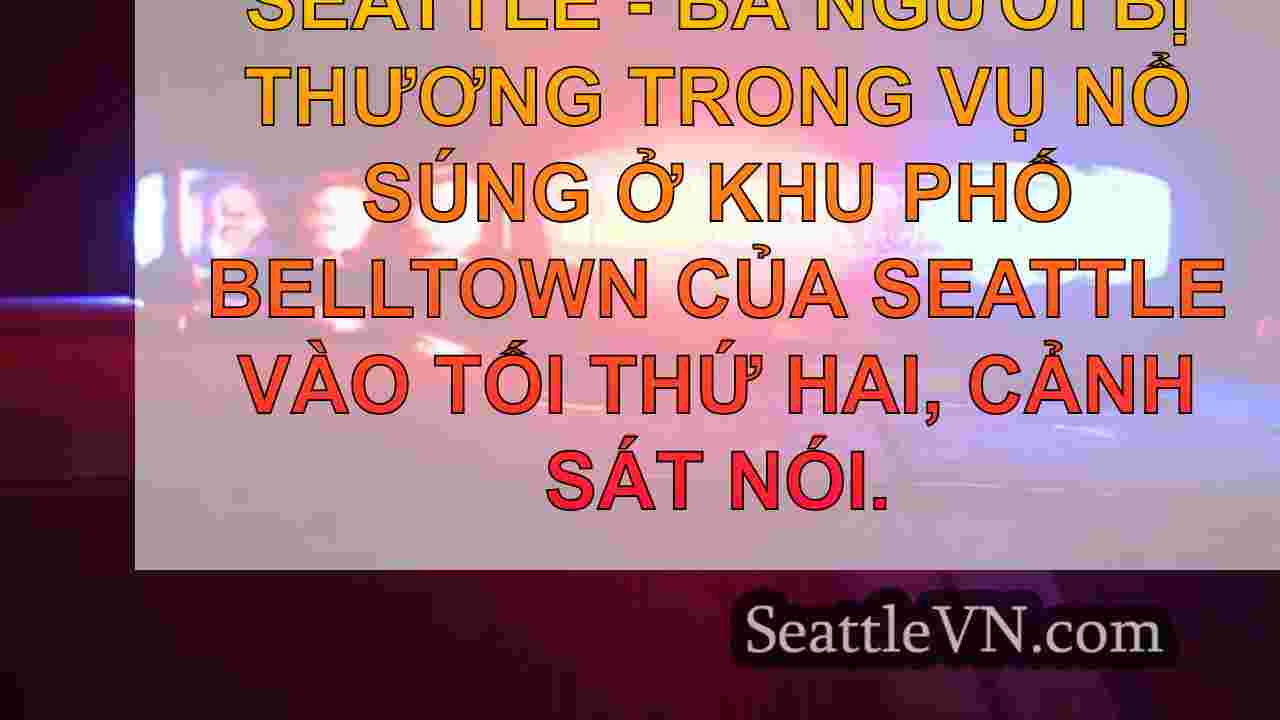3 người bị thương trong vụ nổ súng