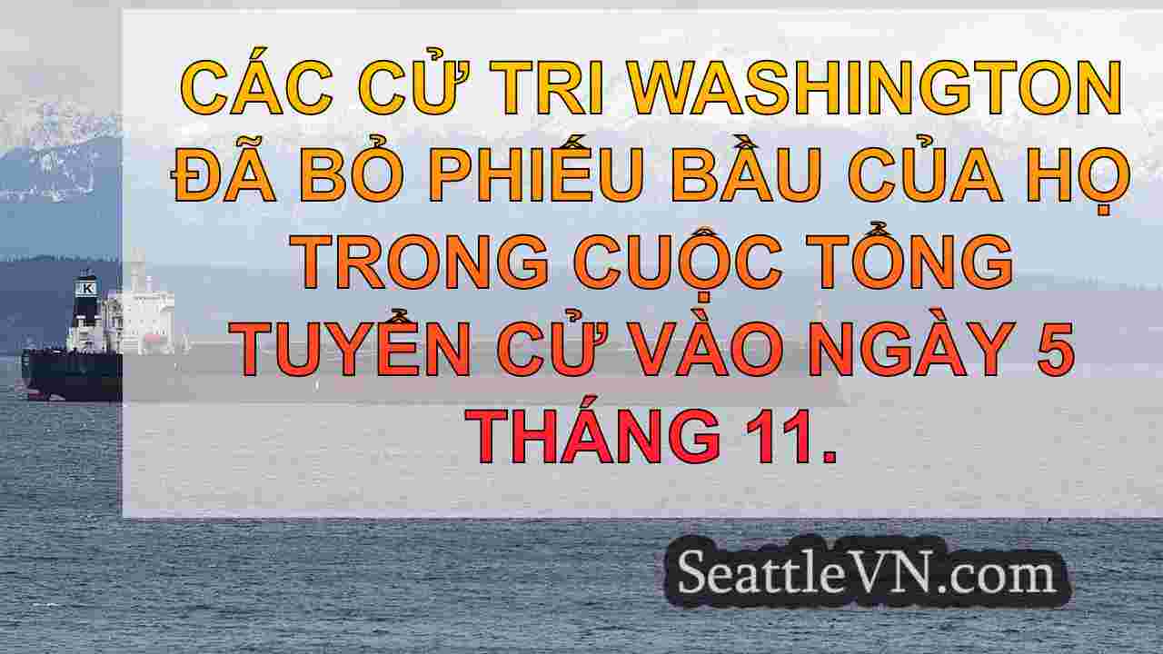 Cuộc tổng tuyển cử của WA bang: trực