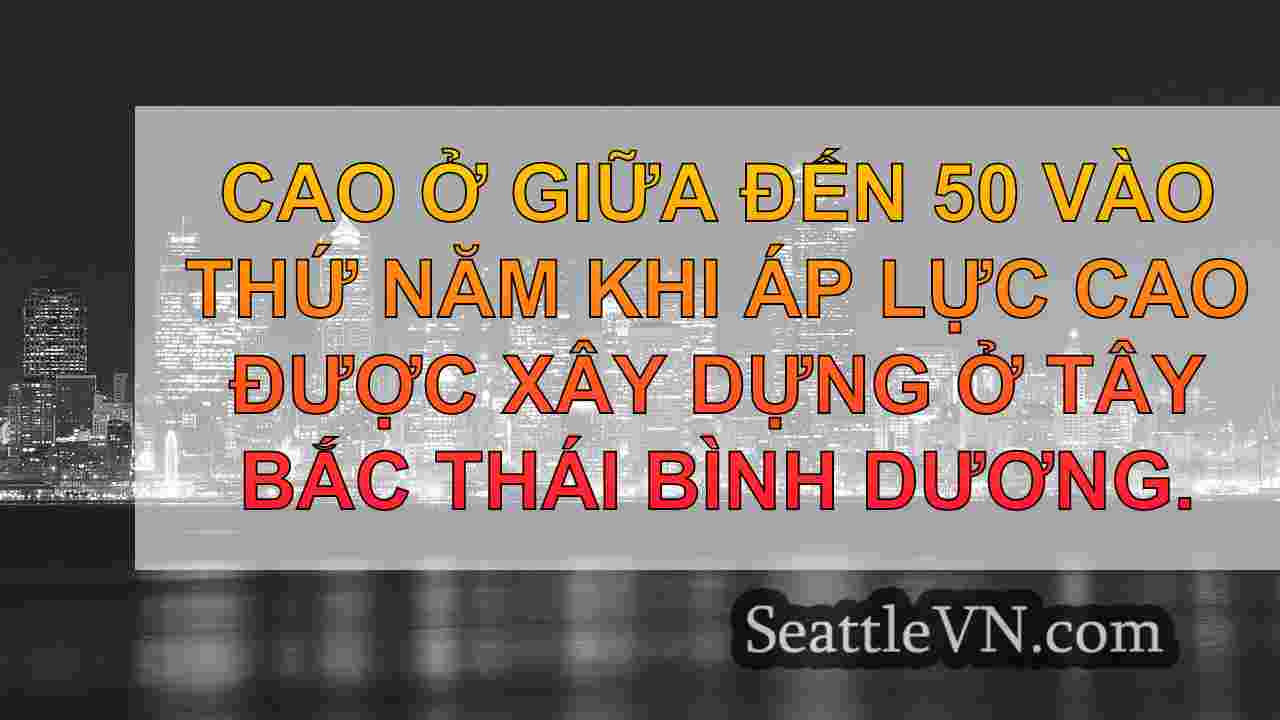 Thời tiết Seattle: khô đến sáng thứ bảy