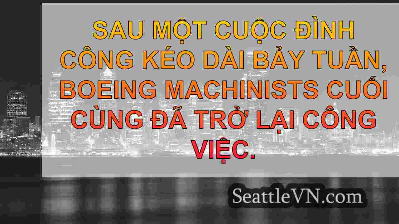 tin tức seattle SeattleVN