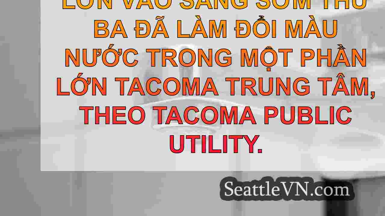 'Nước lớn phá vỡ chính' ở trung tâm
