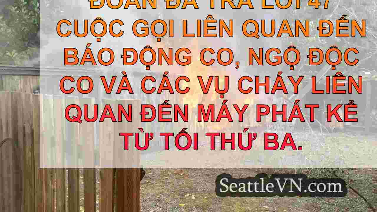 Các cơ quan cứu hỏa Eastside thúc giục