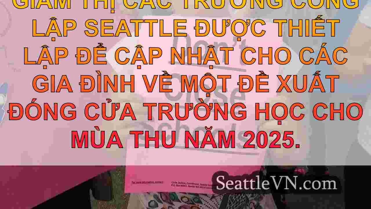 Phụ huynh Seattle tập hợp trước khi cập