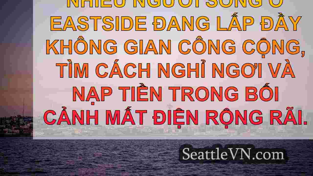 Nơi trú ẩn nóng lên, trạm sạc cung cấp