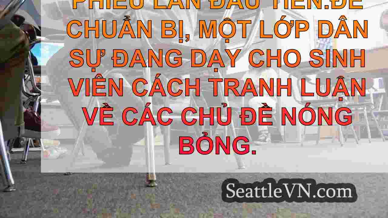 Người cao niên trường trung học WA học