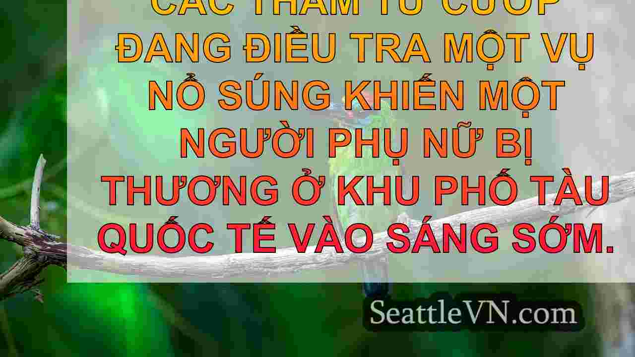 tin tức seattle SeattleVN