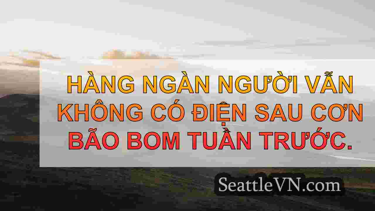 Puget Sound Energy công bố thời gian