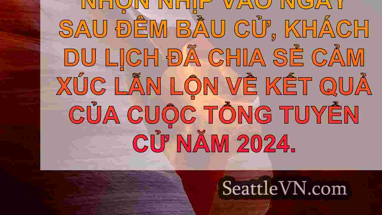Người Mỹ phản ánh về kết quả bầu cử năm