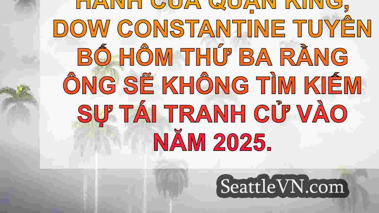 tin tức seattle SeattleVN