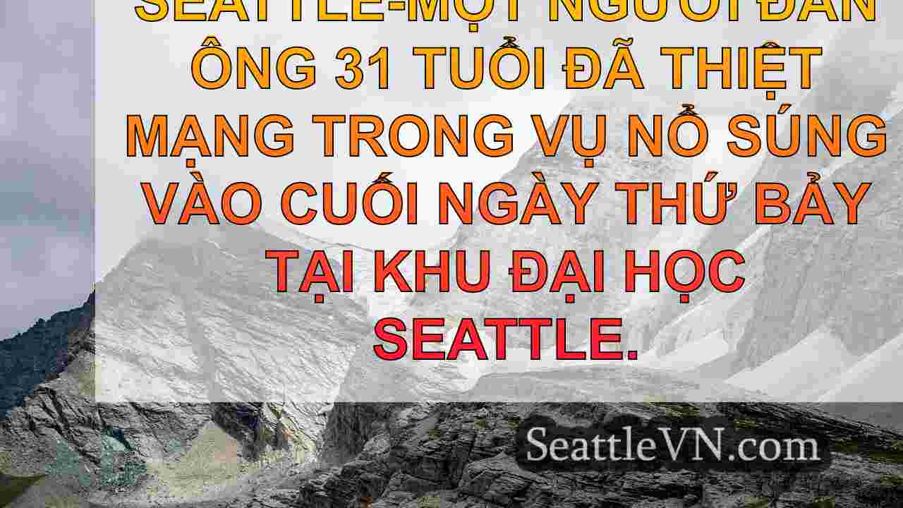 1 người đàn ông bị bắn, bị giết tại Khu
