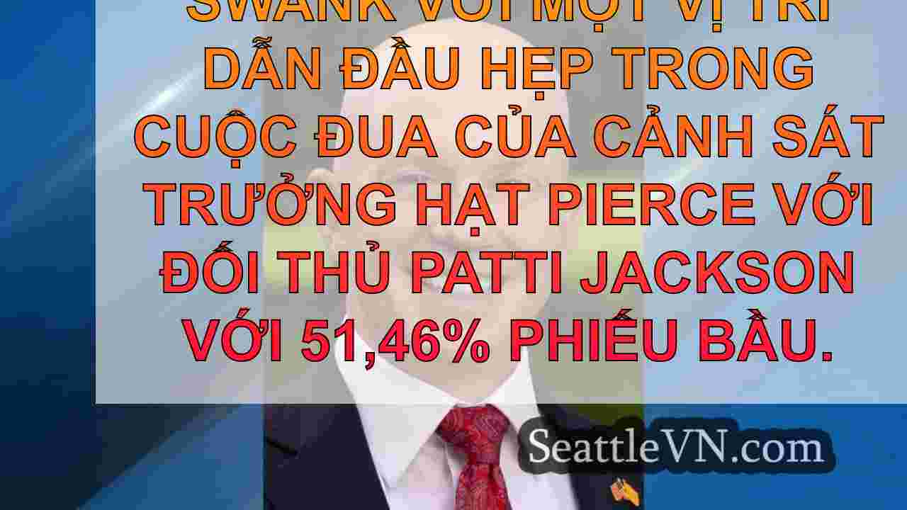 Keith Swank với sự dẫn đầu hẹp trong