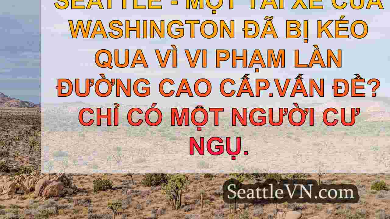 tin tức seattle SeattleVN