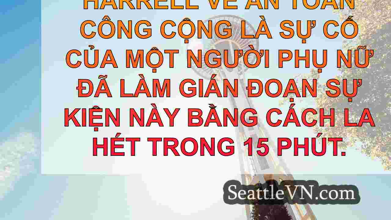 Người phụ nữ làm gián đoạn cuộc họp báo