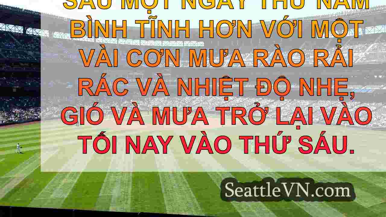 Thời tiết khó khăn để tiếp tục ở Vùng